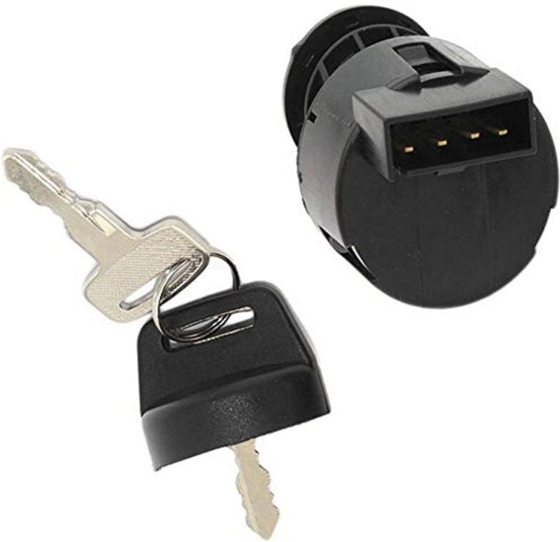 Tlily - 4-poliger Zündschlüssel für Polaris Sportsman 335 400 500 600 700 Magnum 330 500 4010390, 4012163, 4012164, 4110...