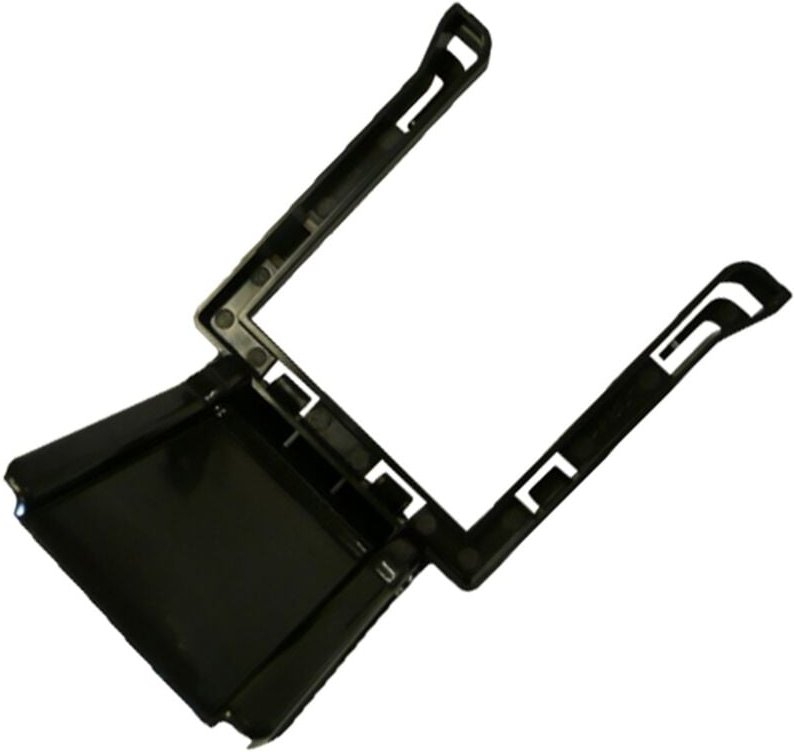 Ersatzteil - Staubsaugerbeutel-Halterung (schwarz) - Moulinex rowenta, tefal