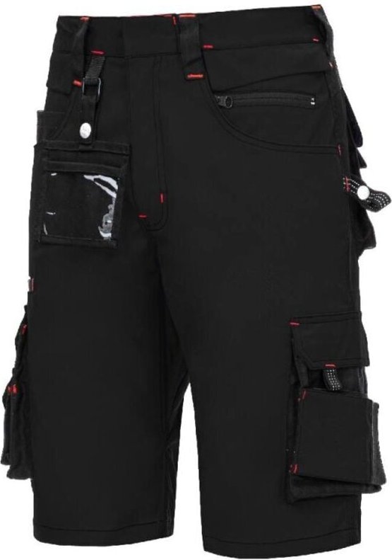 Nitras - Kurze Arbeitshose motion tex pro fx 7700 schwarz Gr.54