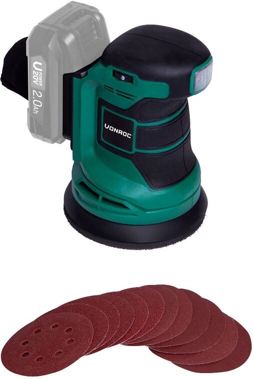 Exzenterschleifer 20V – Ø125mm Exkl. Akku & Ladegerät