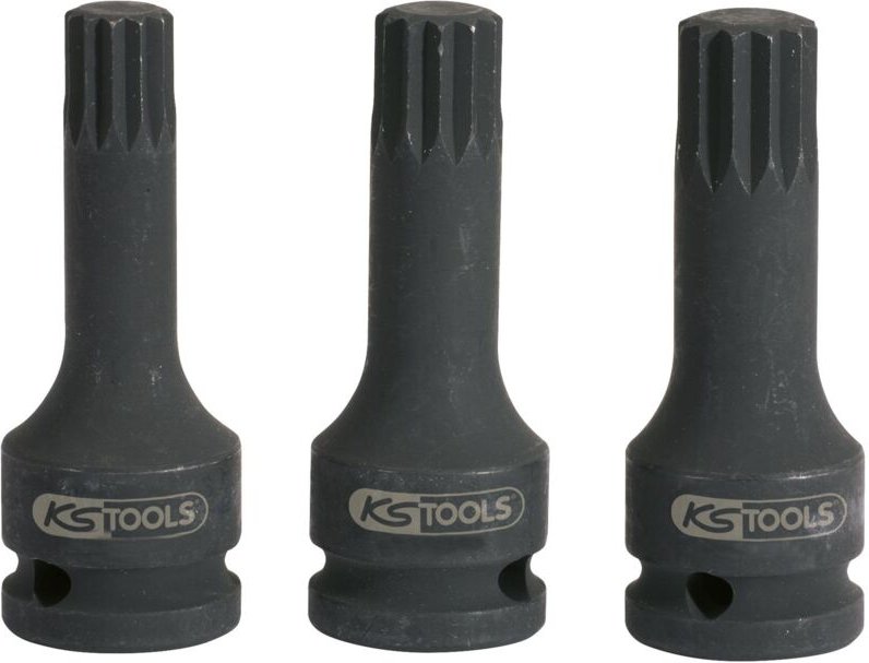 1/2' Kraft-Bit-Stecknuss XZN,lang,M14