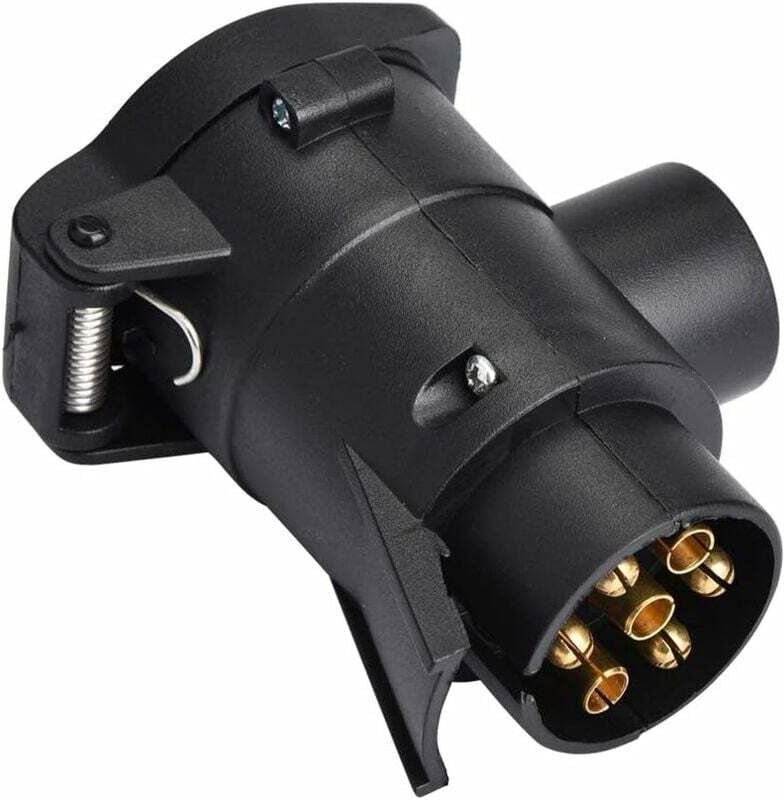 Anhängerkupplung Adapter 7 auf 13 Polig Auto Anhänger Steckdose Konverter Adapter Anhängerkupplung Anhängerkupplung 12V