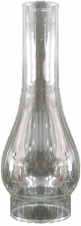 Ltde - Lampenschirm Glas Quinqué sorolla transparent 8x21cm Öffnung 6cm