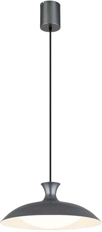 Hängelampe Pendellampe Wohnzimmerlampe grau cct Memory 1 flammig led h 150 cm