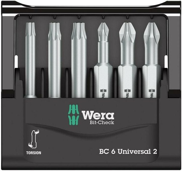 Bit-Satz Bit-Check 6 Universal 2 Wera