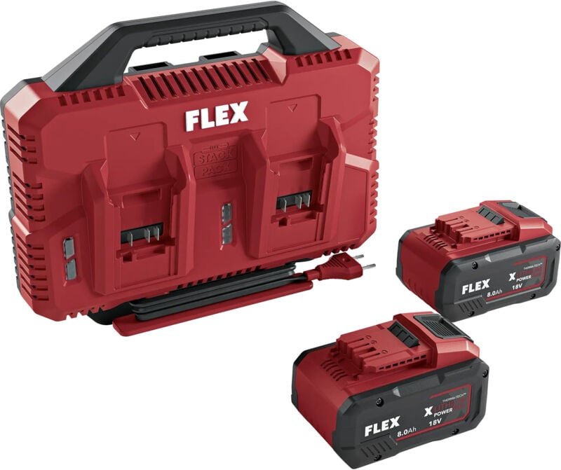 Flex Akku Power-Set P-Set 18 88 Duo SP