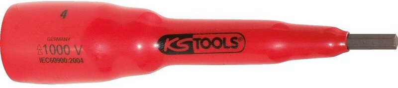 1/2' Bit-Stecknuss mit Schutzisolierung für Innensechskant-Schrauben, 8mm,118mm lang