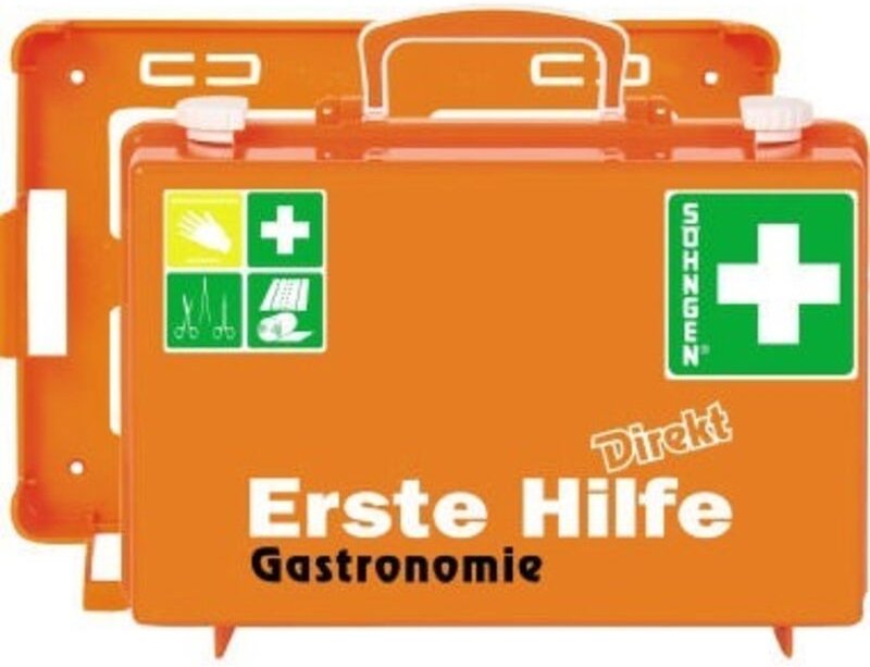 Söhngen - Erste Hilfe Koffer direkt 0370008 din 13157 orange