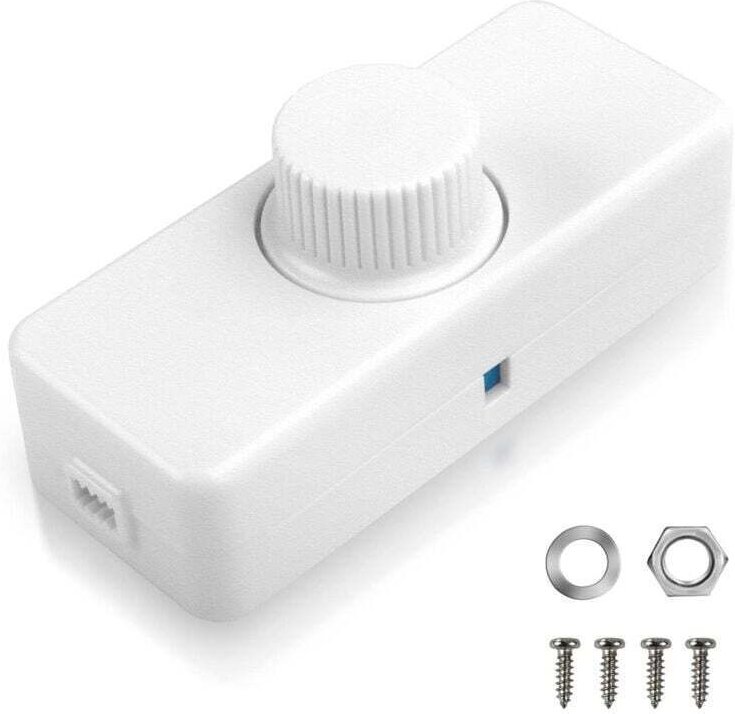 3W-100W LED-Lichtdimmer und 220-240V Drehdimmer mit intelligenter Dimmtaste für dimmbare LED-Leuchten und mehr.