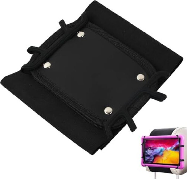 Tablet-Halterung fürs Auto, universelle Tablet-Halterung für die Kopfstütze, 360° verstellbar, kompatibel mit iPad, Swit...