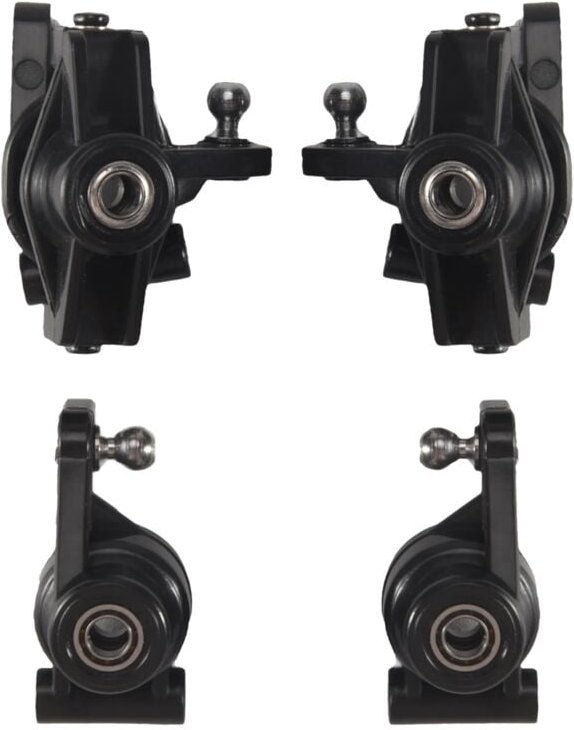 Tlily - Achsschenkel C-Hub TräGer HinterradträGer Set für 144001 144010 124016 124017 124019 rc Auto Ersatzteile