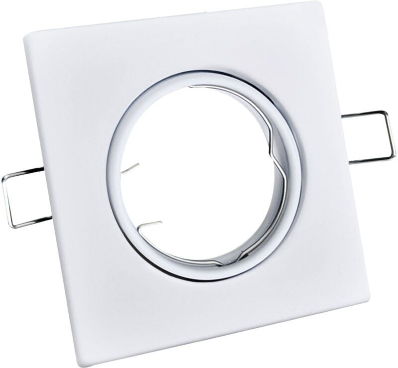 Einbauleuchte, quadratisch, weiß, OPIN 306289 Polux