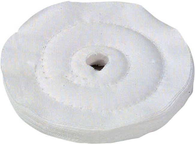 Tivoly • Baumwoll-Polierscheibe • Ø100 mm • Wird mit einem Werkzeughalter verwendet • Zum Glänzen aller Oberflächen