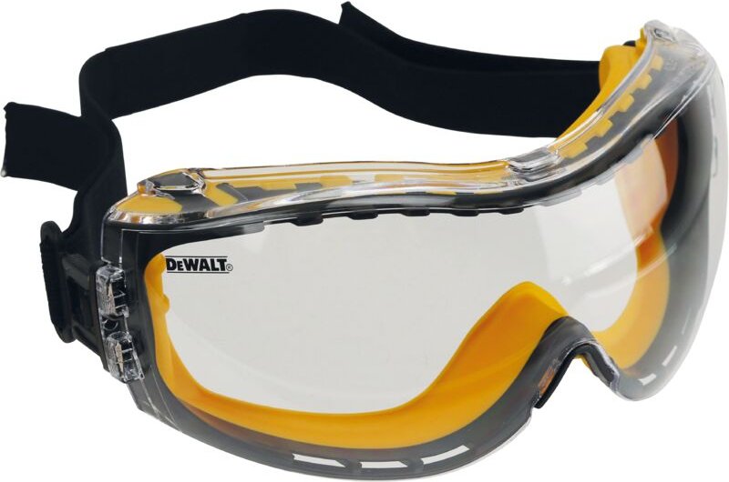 Arbeitsschutzbrille Vollsichtbrille Antibeschlag verstellbar robust - Dewalt