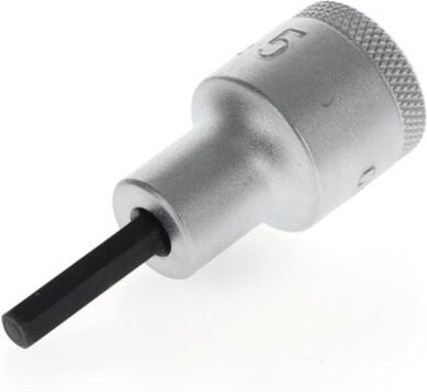 Gedore - Steckschlüsseleinsatz in 19 1/2 ″ Innen-6-kant Schlüsselweite 5 mm Länge 60 mm