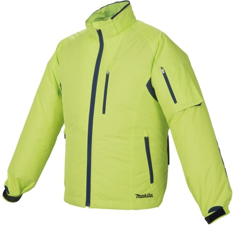 Thumbnail - Akku-Klimajacke Casual inkl. Akku BL1850B Gr. 3XLgrün - Makita