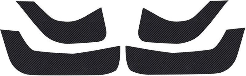 Woosien - Auto Kohlefaser Tür Anti-Kick Pad Seitenkantenschutz Mattenabdeckung für -30 2019 2020