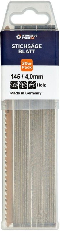20x CV-Stichsägeblatt geschliffen/geschränkt gl 170 vl 145 mm winkelgerecht 100019 - Ws24