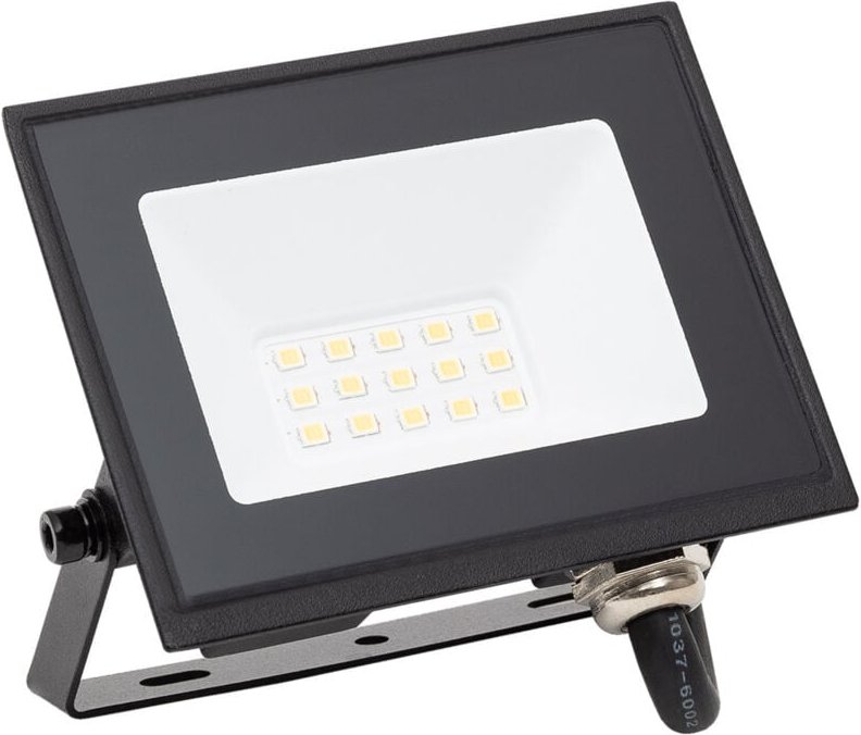 Led Fluter 10W 120lm/W IP65 S3 5000K Nein Schwarz Kaltweiß