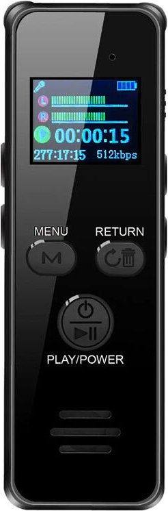 60H Diktiergerät, 8GB 1536kbps Aufnahmegerät mit Spracherkennung und Passwort, USB C Voice Recorder für Vorlesungen Meet...