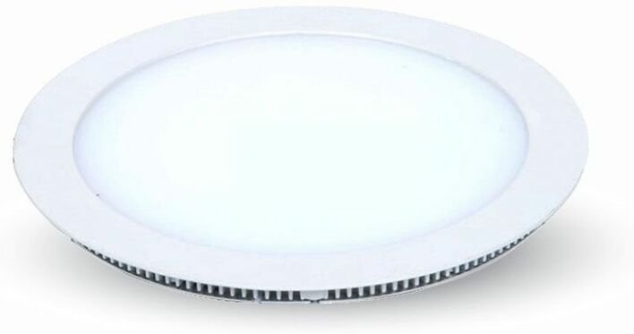 V-TAC Mini-LED-Panel, 22 W, 100 lm/W, rund, versenkt, kaltweiß, ohne Treiber