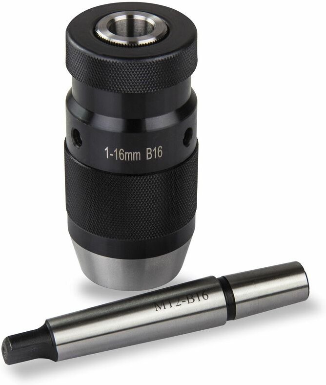 Dema - Schnellspannbohrfutter Bohrfutter 1 - 16 mm für Drehmaschine Bohrmaschine MK2