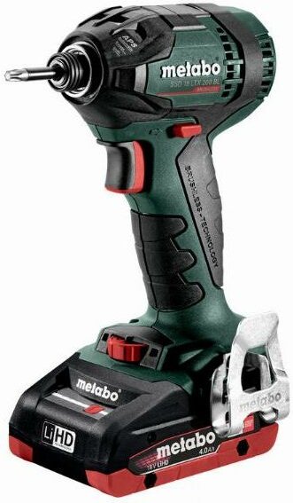 Akku-Schlagschrauber ssd 18 ltx 200 bl, incl. 2x Akku LiHD/4 Ah, Ladegerät x - Metabo