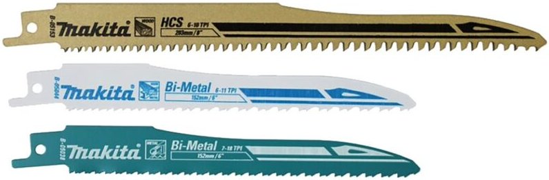 Reciprosägeblätter 3 St. - 194253-2 - Makita