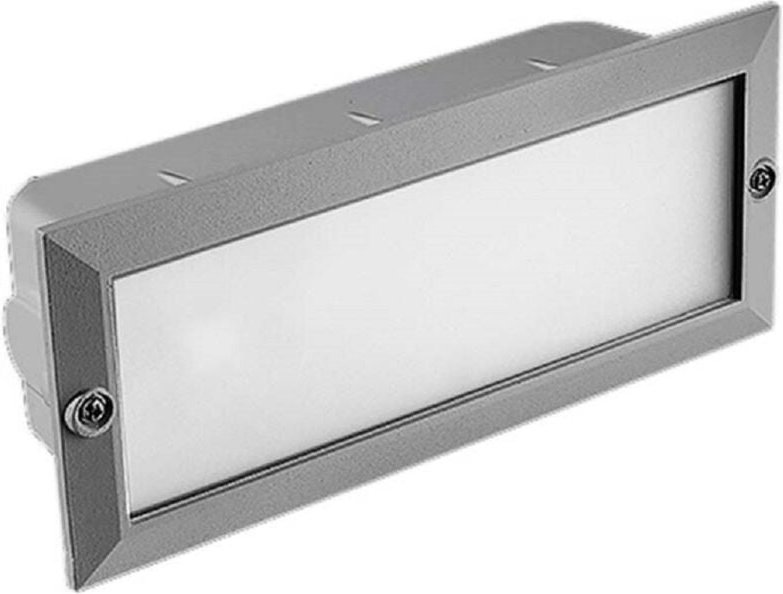 Empotrable De Pared Ip44 Tamesis E27 60W Gris 1055Lm