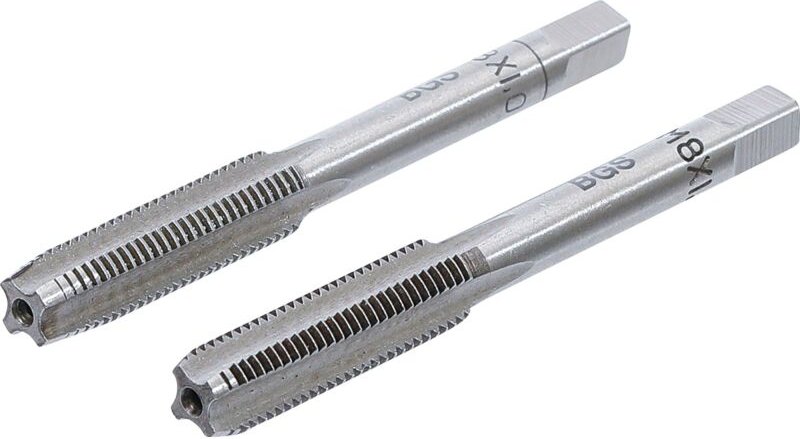 BGS Gewindebohrer Vor- und Fertigschneider M8 x 1,0 2tlg. - 1900-M8X1.0-B