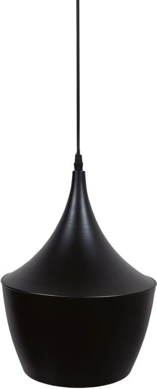 GSC - Hänge-Deckenleuchte der Serie 'Gombe' E27 (maximal 40W 230V) IP20 Ø24cm schwarze Farbe