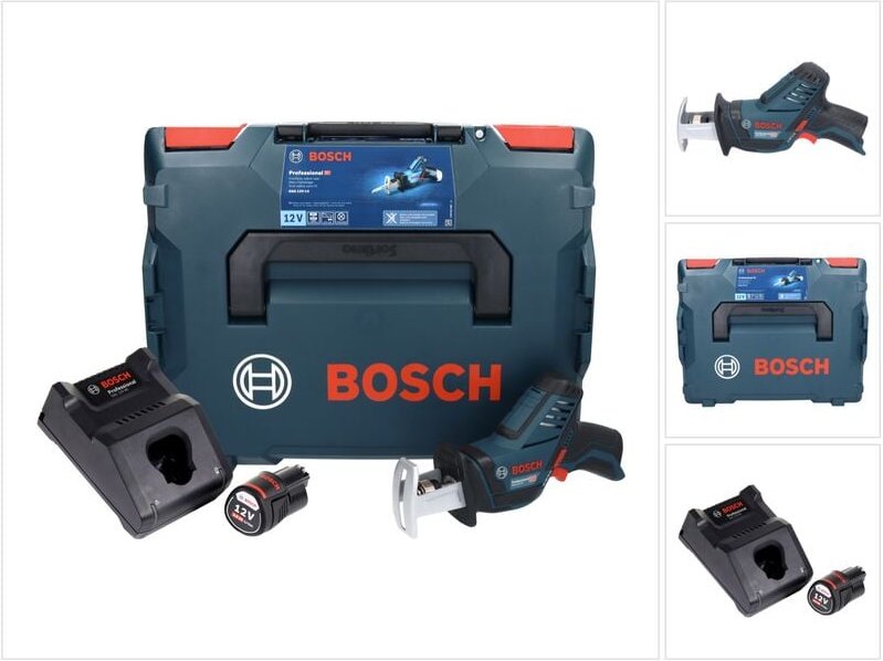 Bosch - gsa 12V-14 Professional Akku Säbelsäge 12 v + 1x Akku 3,0 Ah + Ladegerät + L-Boxx