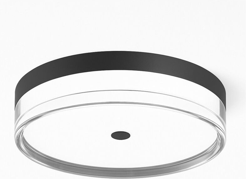 Trade Shop - PLAFONIERA LED 18W A SOFFITTO MODERNA TECNOLOGIA CCT 3 TONALITÀ SELEZIONABILI BL230-3C - Schwarz