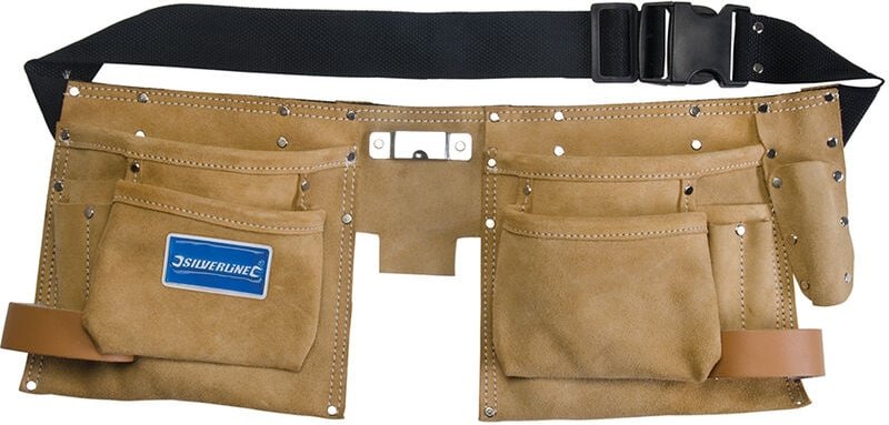 Werkzeuggürtel mit Doppeltaschen 8 Fächer