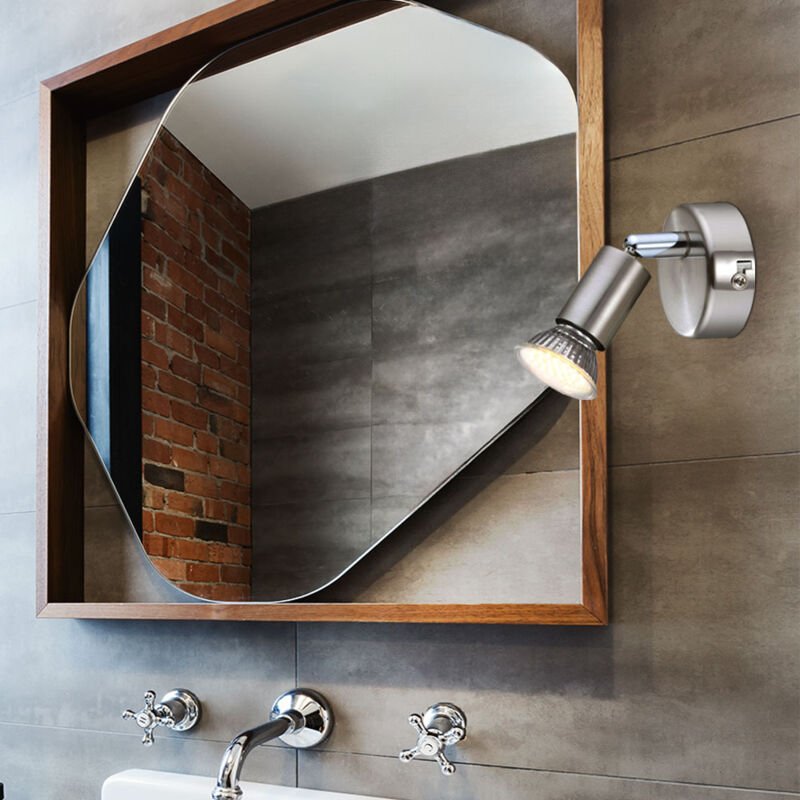 Etc-shop - led Wandleuchte Wandlampe Leselampe Strahler Licht Spot Nickel Matrix