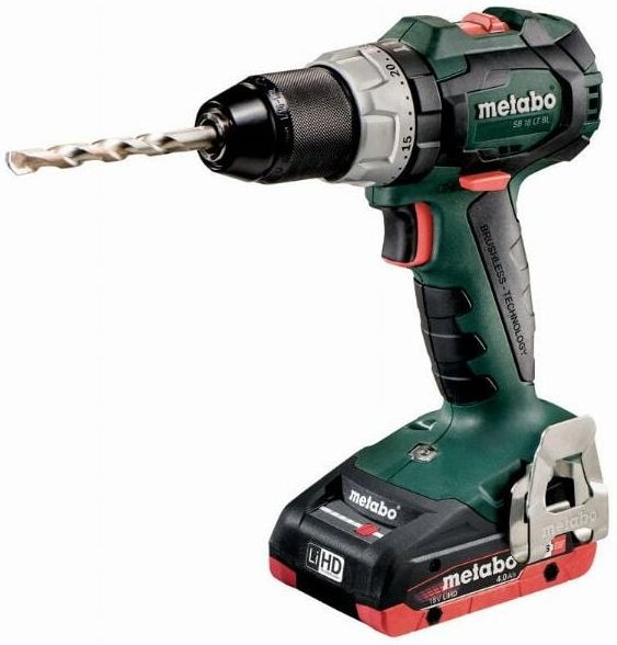 Metabo - Akku-Schlagbohrschrauber sb 18 lt bl (602316800) Kunststoffkoffer 18V 2x4Ah LiHD + asc 55