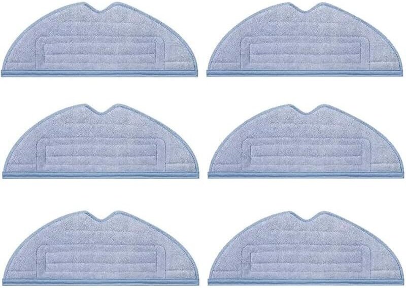 FOREHILL Reinigungstücher, 6er-Pack, für Roborock S7/ S7+/ S7 MaxV/ S7 MaxV Plus/ S7 MaxV Ultra/ T7S Plus/ G10S/ G10S Pr...