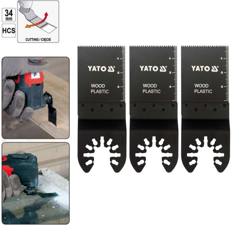 Yato YT-34685 Zubehör für Multifunktion toolklinge set