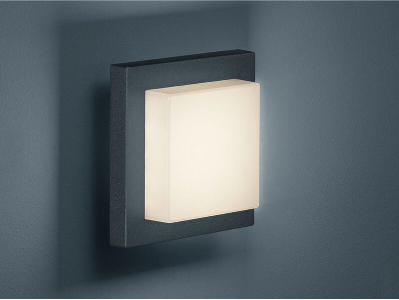 Trio - led Außenwandleuchte hondo 14 x 14cm, Aluminium Anthrazit