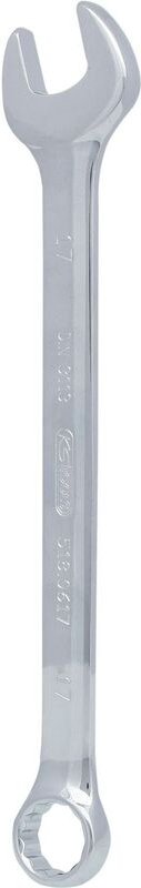 CHROMEplus Ringmaulschlüssel, abgewinkelt, 17mm