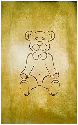 Rcs-906 Schnitzschablone - Teddybär
