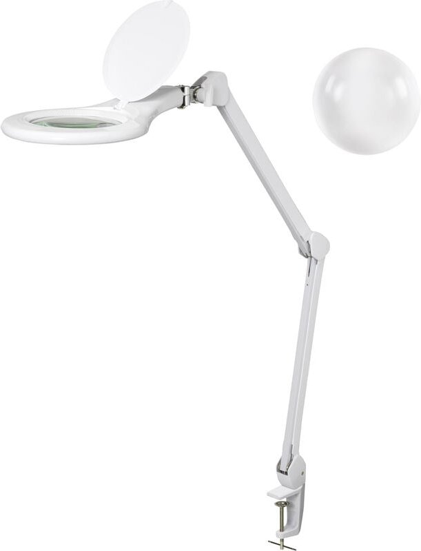 2148846 smd led Lupenleuchte 127 mm 9 w 5D Vergrößerungsfaktor=1.75 x, 2.25 x 127 mm 2021 - Toolcraft