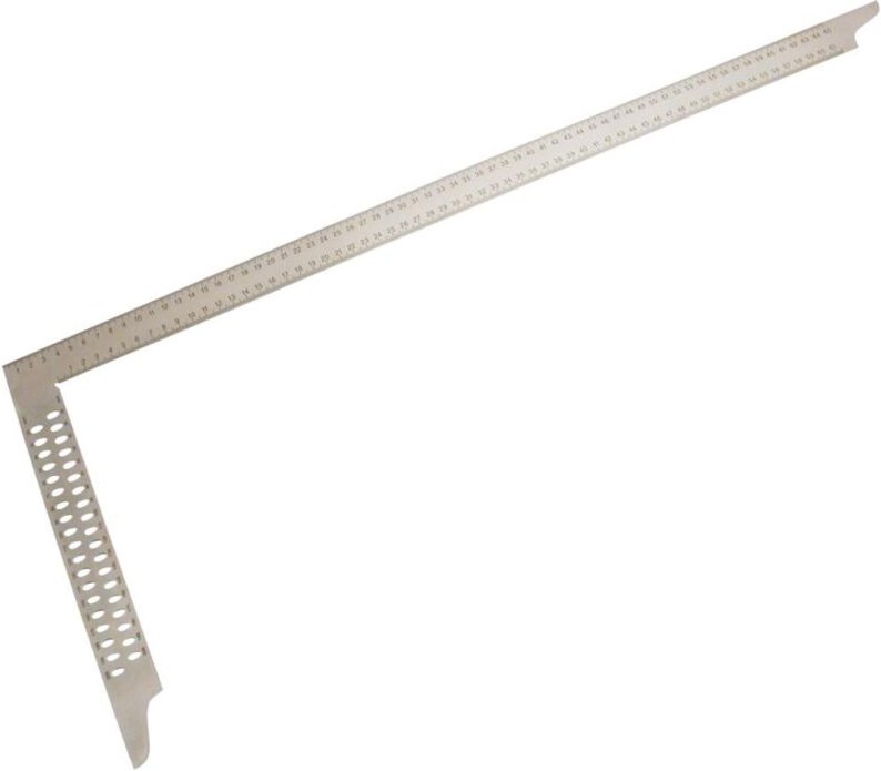 Zimmermannswinkel mit Anreißlöchern 800 x 320 mm nahtlos - Forum