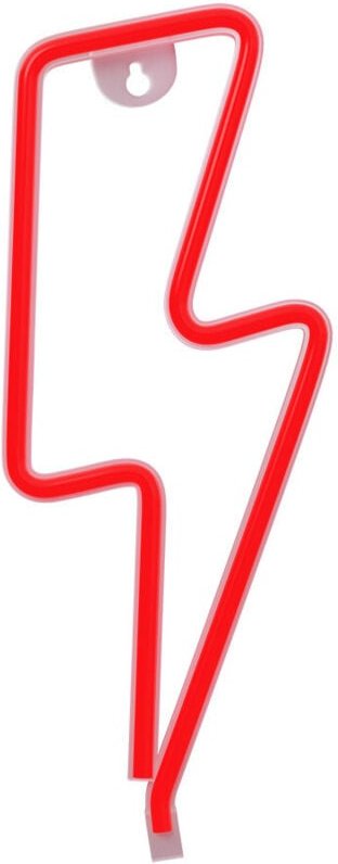 Cofi 1453 - Neon led Zeichen Licht Batterie / usb led Licht Home Leuchtschild Nachtlicht Blitz - Rot