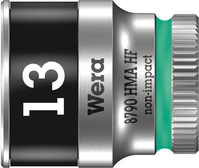 Wera - Steckschlüsseleinsatz 8790 hma hf 1/4 ″ 6-kant Schlüsselweite 13 mm Länge 23 mm