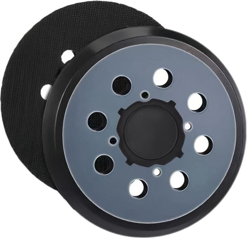 2-teiliger 125-mm-Schleifteller für Dewalt, 5-Zoll-Schleifteller mit 8 Löchern für DWE6421, 6421K, DWE6423, 6423K, DCW21...