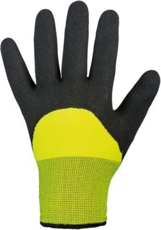 Kälteschutzhandschuhe Mallory/Black Größe 10 schwarz/gelb en 388, en 511 PSA-Kategorie ii