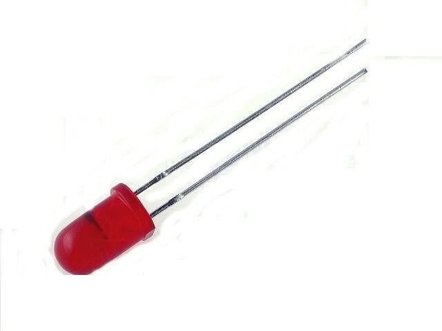 LED-Diode 5mm INTERMITTENT ROT 300mcd 3-14V 60º L-56BSRD-B