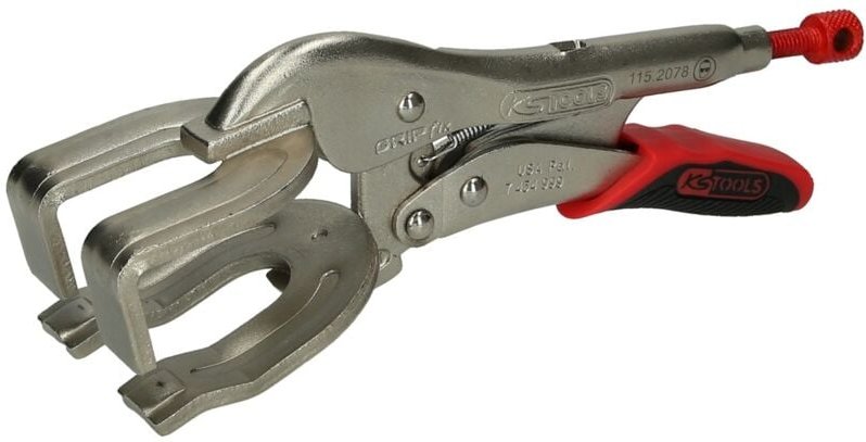 Schweiß-Gripzange mit Easy-Release, 45mm, L=220mm