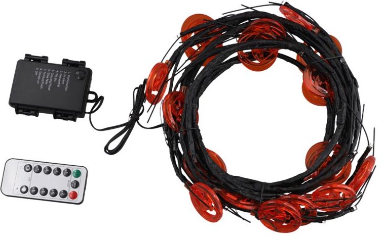 Halloween-Party Kürbis Rattan Licht String Horror Home Dekoration